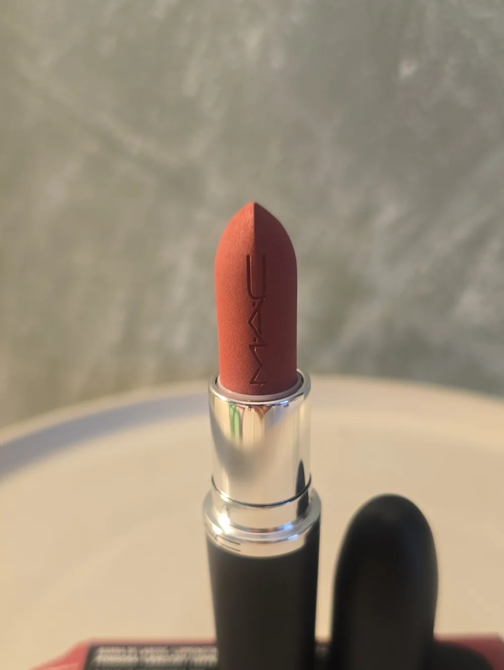 MAC Cosmetics Matte Lipstick in Warm Rose Brown 690 Twig Twist New